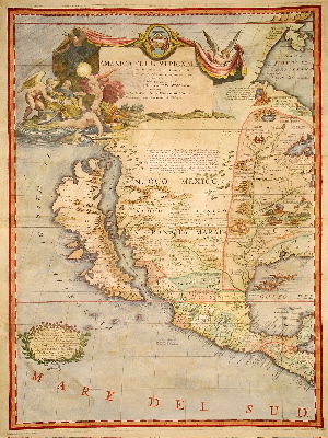 Antique map from the Stone Gallery collection